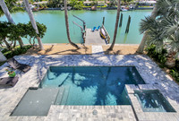 Pool Water View from Balcony